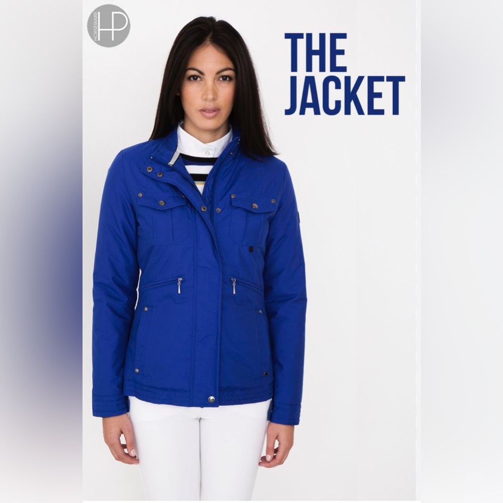 Horseware Platinum Lea Waterproof Ladies Jacket - Royal Blue